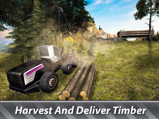 Logging Truck Simulator 3: World Forestry - Gameplay image of android game