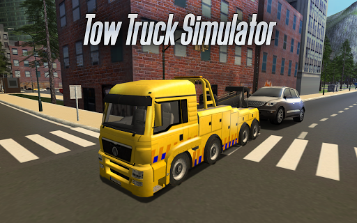 Tow Truck Driving Simulator - Gameplay image of android game