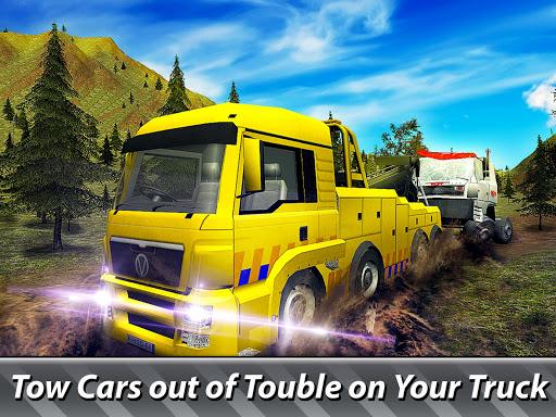 Tow Truck Emergency Simulator: - Gameplay image of android game