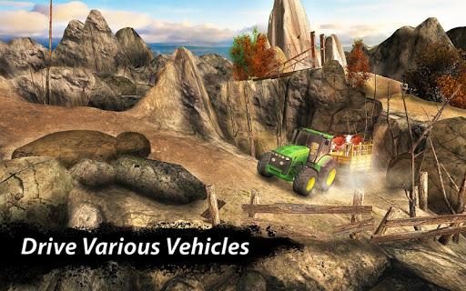 🚚 Offroad 4x4 Lorry Driving Simulator: Mud Crawl - عکس برنامه موبایلی اندروید