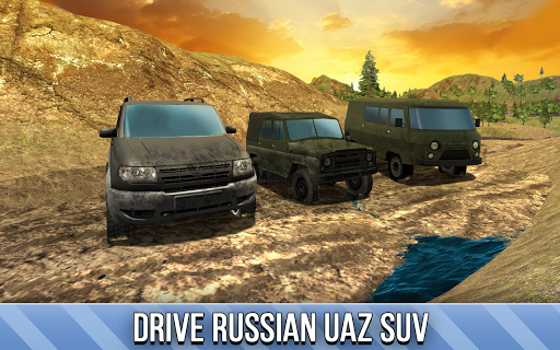 Offroad UAZ 4x4 Simulator - Gameplay image of android game