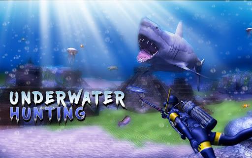 Underwater Harpoon Hunting - Gameplay image of android game