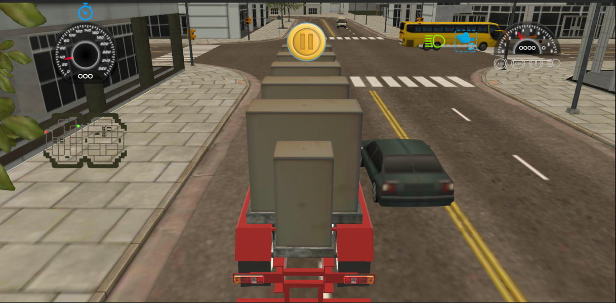 City Cargo Driving Simulator - عکس بازی موبایلی اندروید
