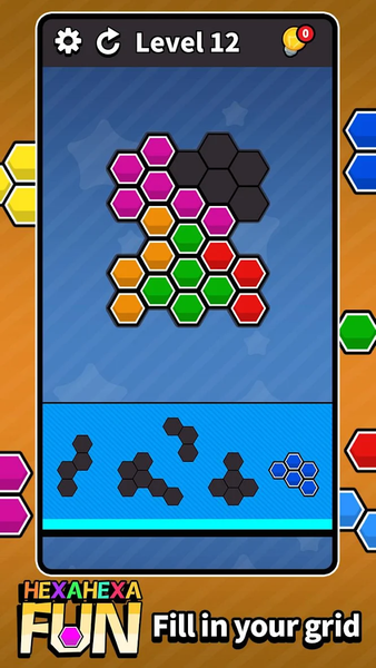 HexaHexa Fun - عکس بازی موبایلی اندروید