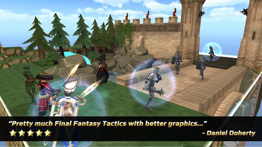 Chrono Clash - Fantasy Tactics Simulator - Gameplay image of android game