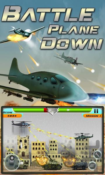 Battle Plane Down - Gameplay image of android game