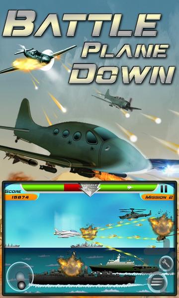 نبرد نابود کردن هواپیما - عکس بازی موبایلی اندروید