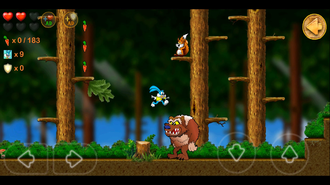 Bunny Jump and Run - Image screenshot of android app