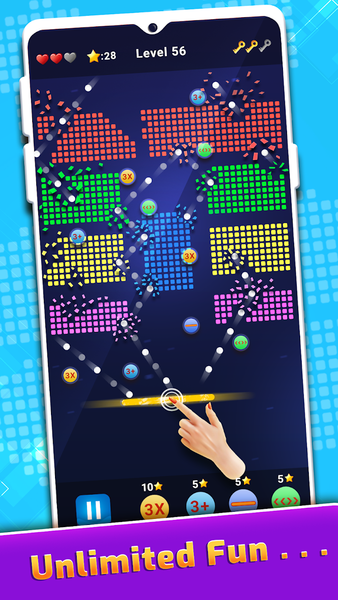 Bricks BreakOut Mania - عکس بازی موبایلی اندروید