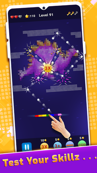 Bricks BreakOut Mania - Gameplay image of android game