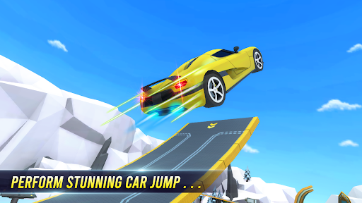 Mega Ramps: Stunt car racing - Gameplay image of android game