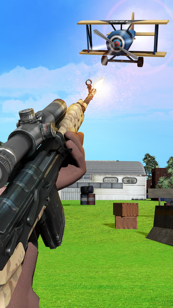 Shooting Master Gun Fire - Gameplay image of android game