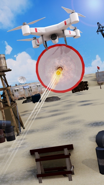 Shooting Master Gun Fire - Gameplay image of android game