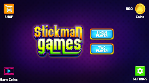 Stick-man Games: Archery, Spear-man, Ninja - Gameplay image of android game