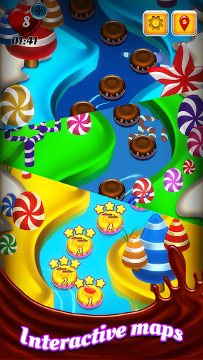 Sugar Candy Mania - Match3 - عکس بازی موبایلی اندروید