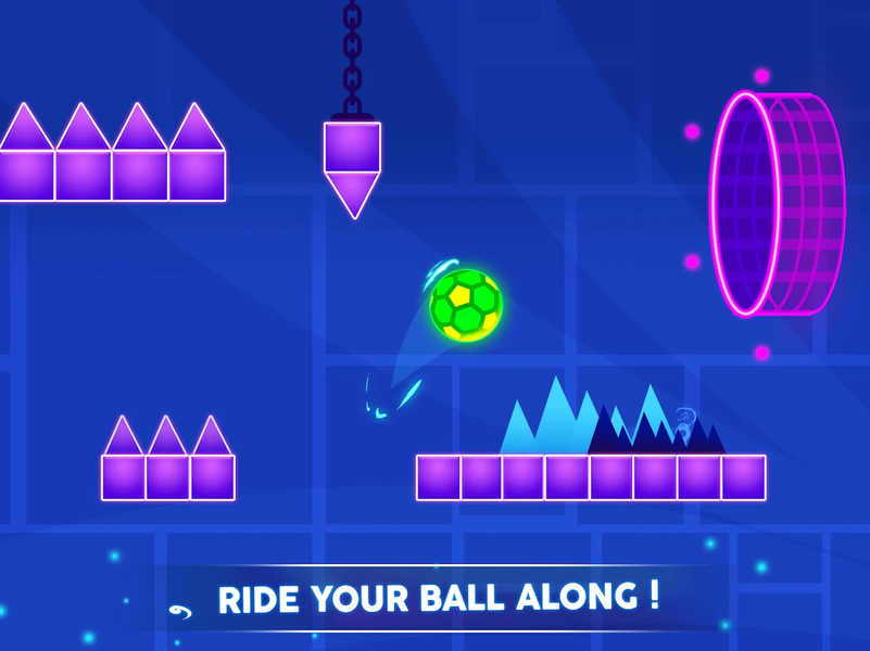 Super Ball Dash - عکس بازی موبایلی اندروید