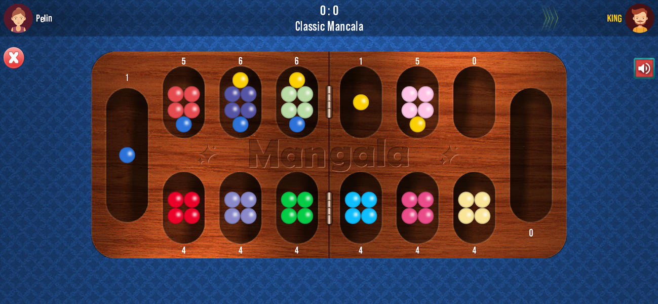 Mancala Online Strategy Game - عکس بازی موبایلی اندروید