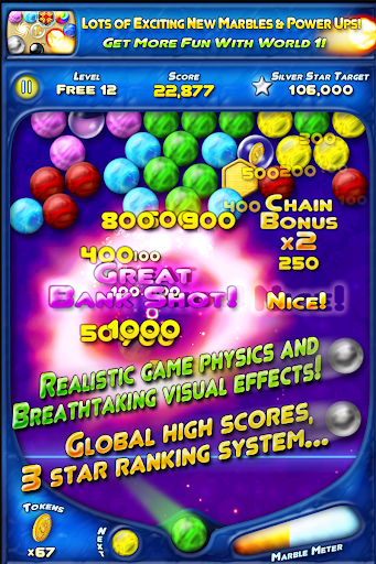 Bubble Bust! HD Bubble Shooter - Gameplay image of android game