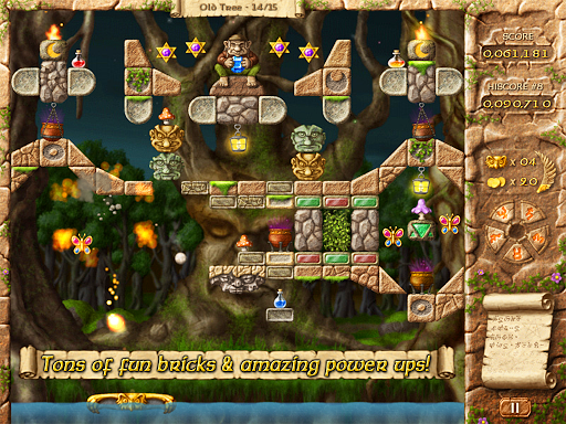 Fairy Treasure - Brick Breaker - Gameplay image of android game