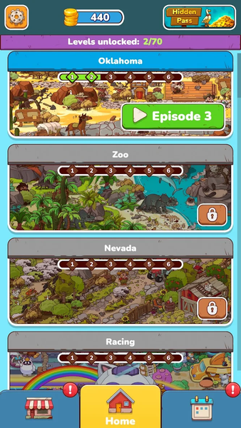 Hidden Objects Quest: Find it - Gameplay image of android game