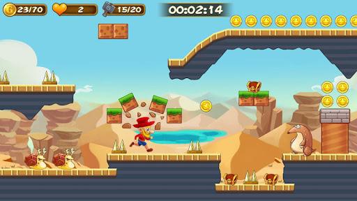 Super  Adventure of Jabber - Gameplay image of android game