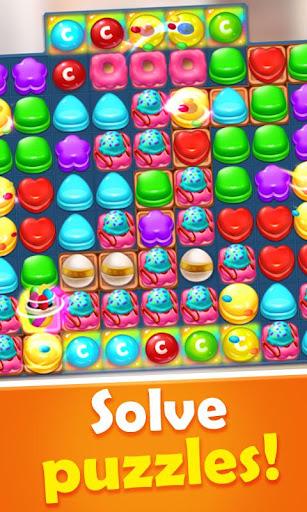 Sweet Candy Mania - Free Match 3 Puzzle Game - Gameplay image of android game