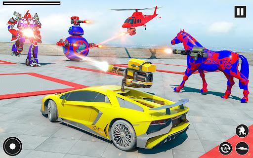 Car Robot Transform Game 3D - Horse Robot Games - Gameplay image of android game