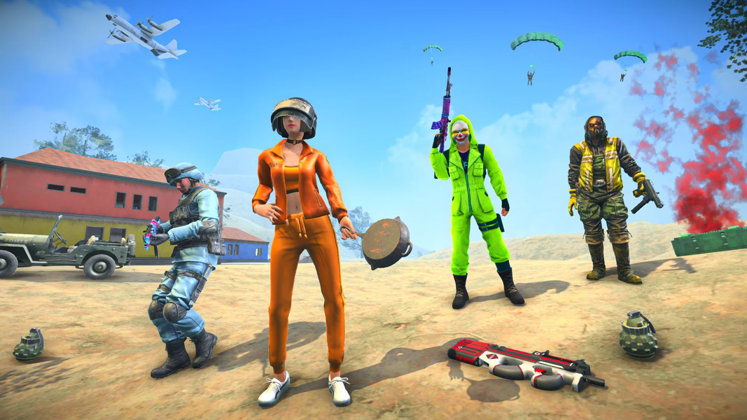Fps Fire Battleground Survival - عکس بازی موبایلی اندروید