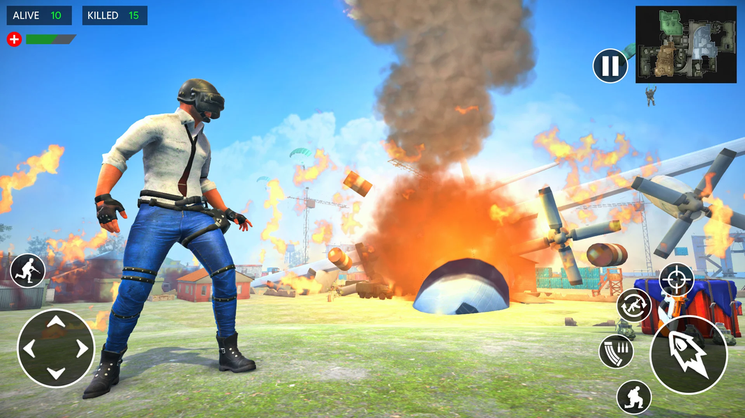 Fps Fire Battleground Survival - عکس بازی موبایلی اندروید