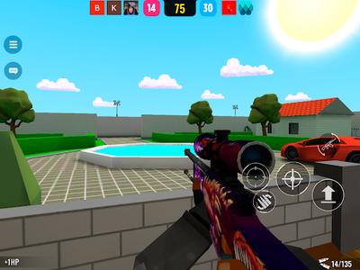 BLOCKFIELD - 5v5 shooter - عکس بازی موبایلی اندروید