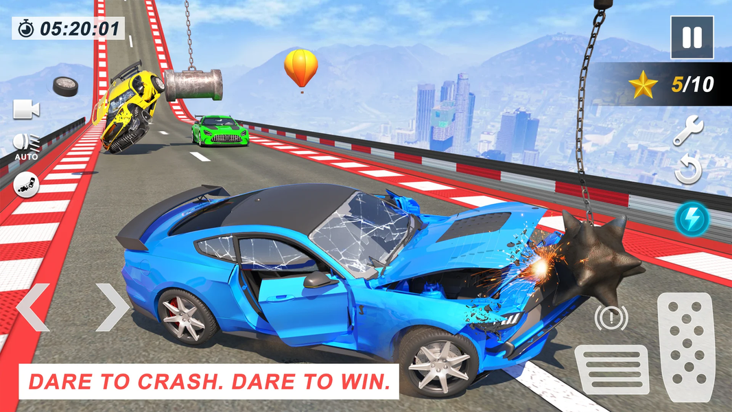 Car Crash Driving Simulator 3D - Gameplay image of android game
