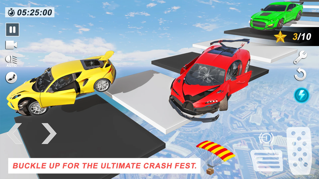 Car Crash Driving Simulator 3D - Gameplay image of android game