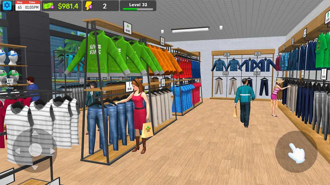 Clothing Shop - Simulator Game - عکس بازی موبایلی اندروید