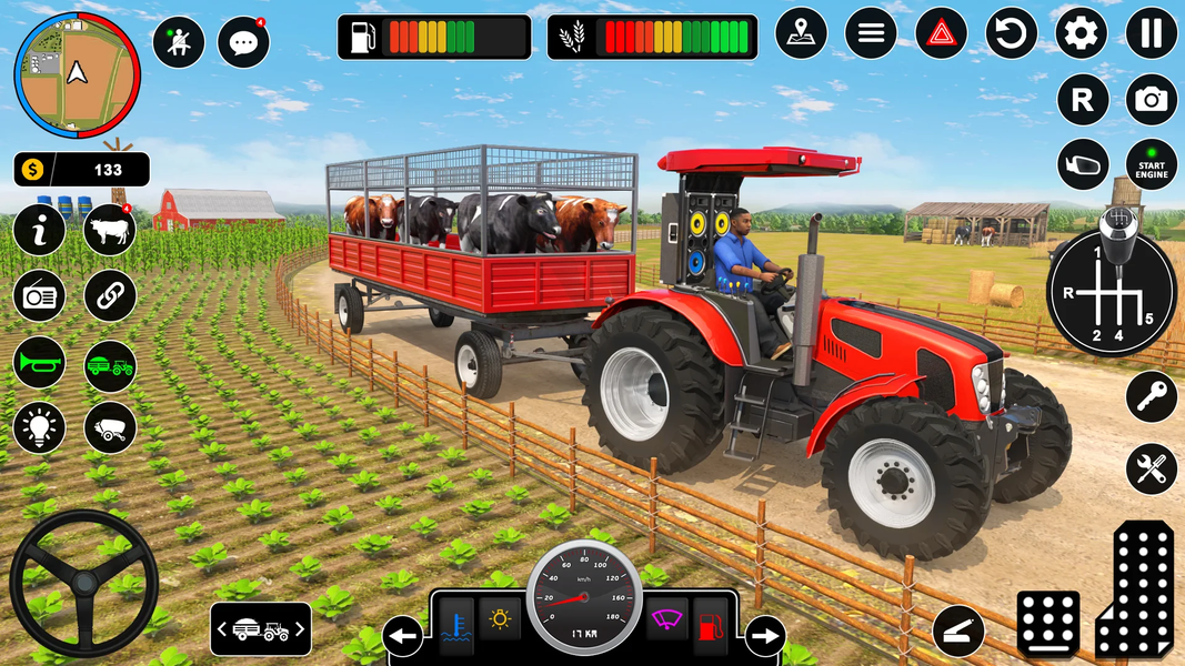 Tractor Games - Farming Games - Gameplay image of android game