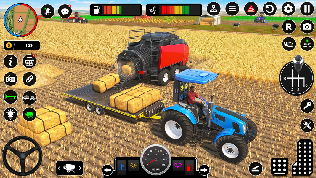 Tractor Games - Farming Games - Gameplay image of android game