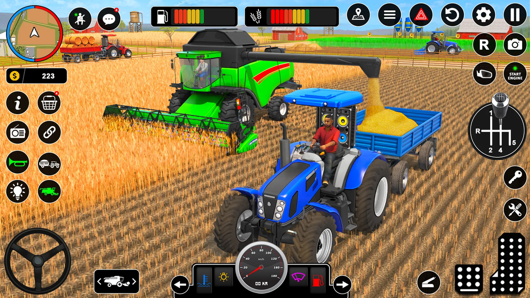 Tractor Games - Farming Games - Gameplay image of android game