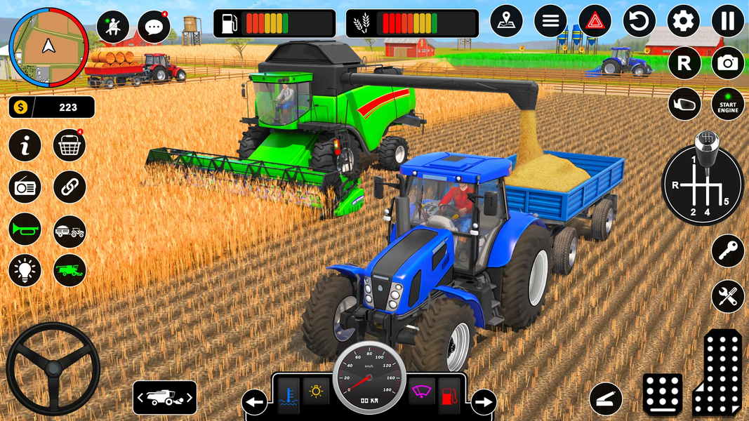 Tractor Games - Farming Games - Gameplay image of android game
