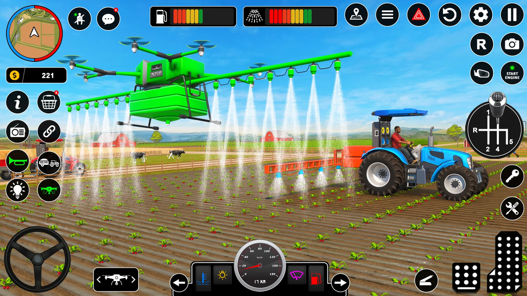 Tractor Games - Farming Games - Gameplay image of android game