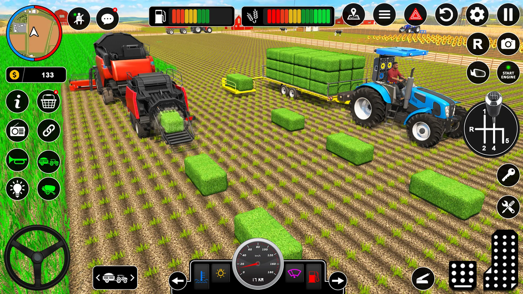 Tractor Games - Farming Games - Gameplay image of android game