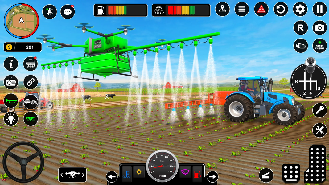 Tractor Games - Farming Games - Gameplay image of android game