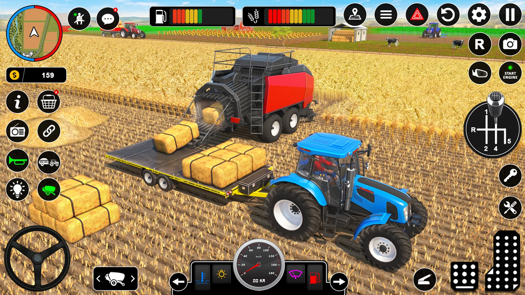 Tractor Games - Farming Games - Gameplay image of android game