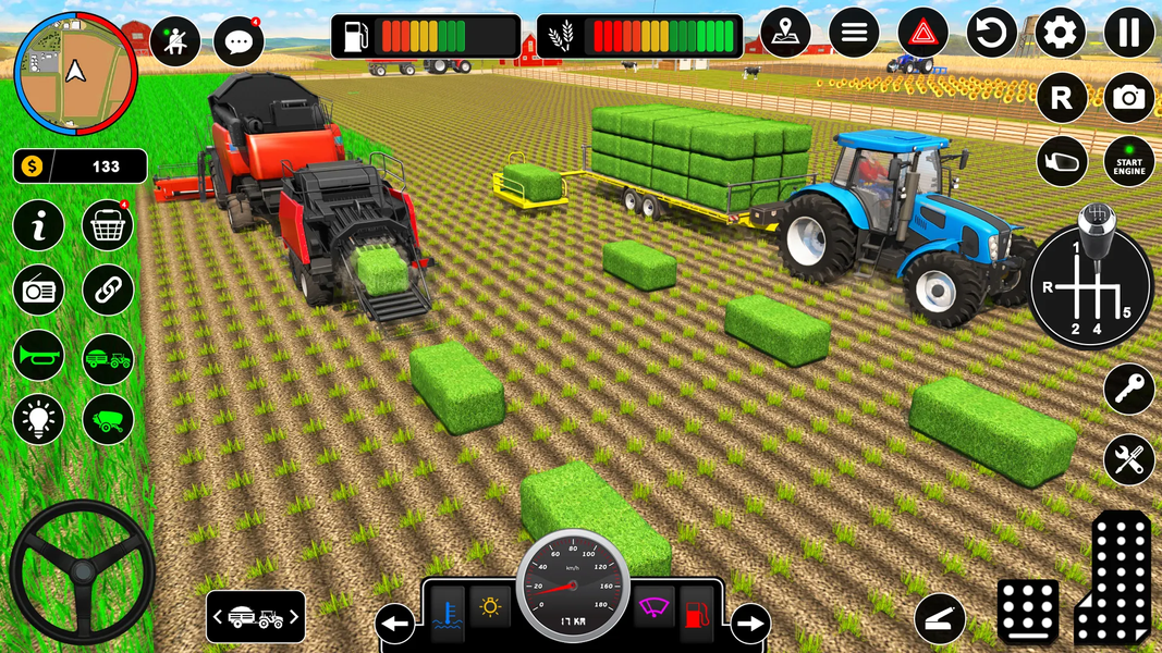 Tractor Games - Farming Games - Gameplay image of android game