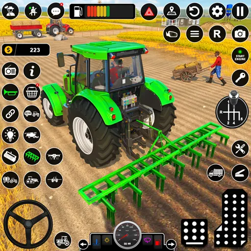 Tractor Games - Farming Games - Gameplay image of android game