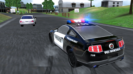 Extreme Police Car Driving - Gameplay image of android game