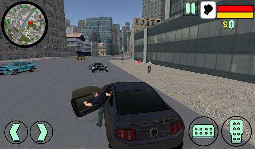 Real City Crime Gangster - Gameplay image of android game