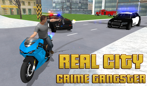 Real City Crime Gangster - Gameplay image of android game
