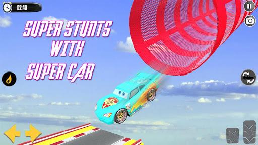 Splashy Superhero Vertigo racing : lightning car - عکس بازی موبایلی اندروید