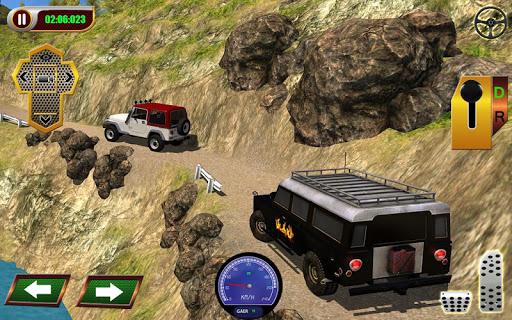 Offroad Jeep mountain climb 3d - Gameplay image of android game