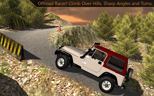 Offroad Jeep mountain climb 3d - Gameplay image of android game