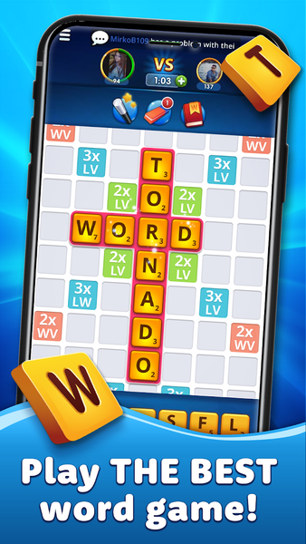 Wordtornado - عکس برنامه موبایلی اندروید